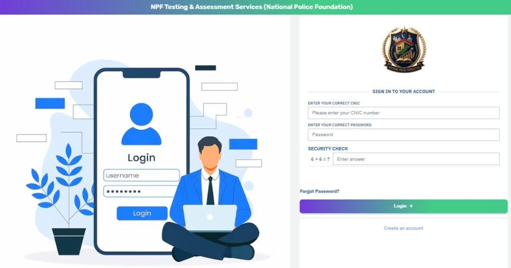 NPFTAS Login Portal